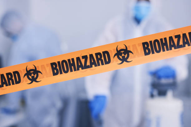 Professional Biohazard Cleanup technician working in Signal Mountain, TN